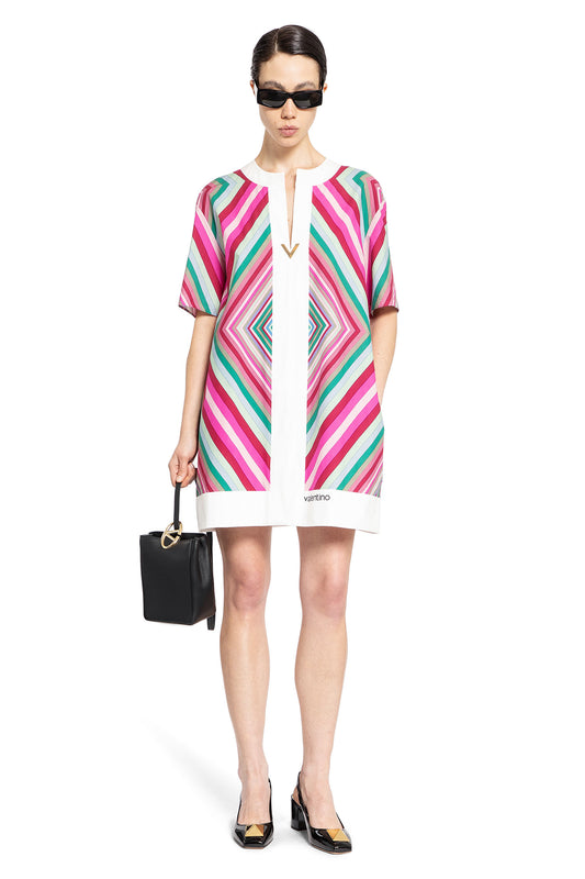 VALENTINO WOMAN MULTICOLOR DRESSES