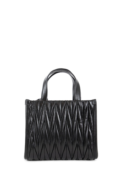 MIU MIU WOMAN BLACK TOTE BAGS