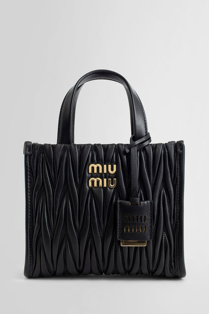 Antonioli MIU MIU WOMAN BLACK TOTE BAGS