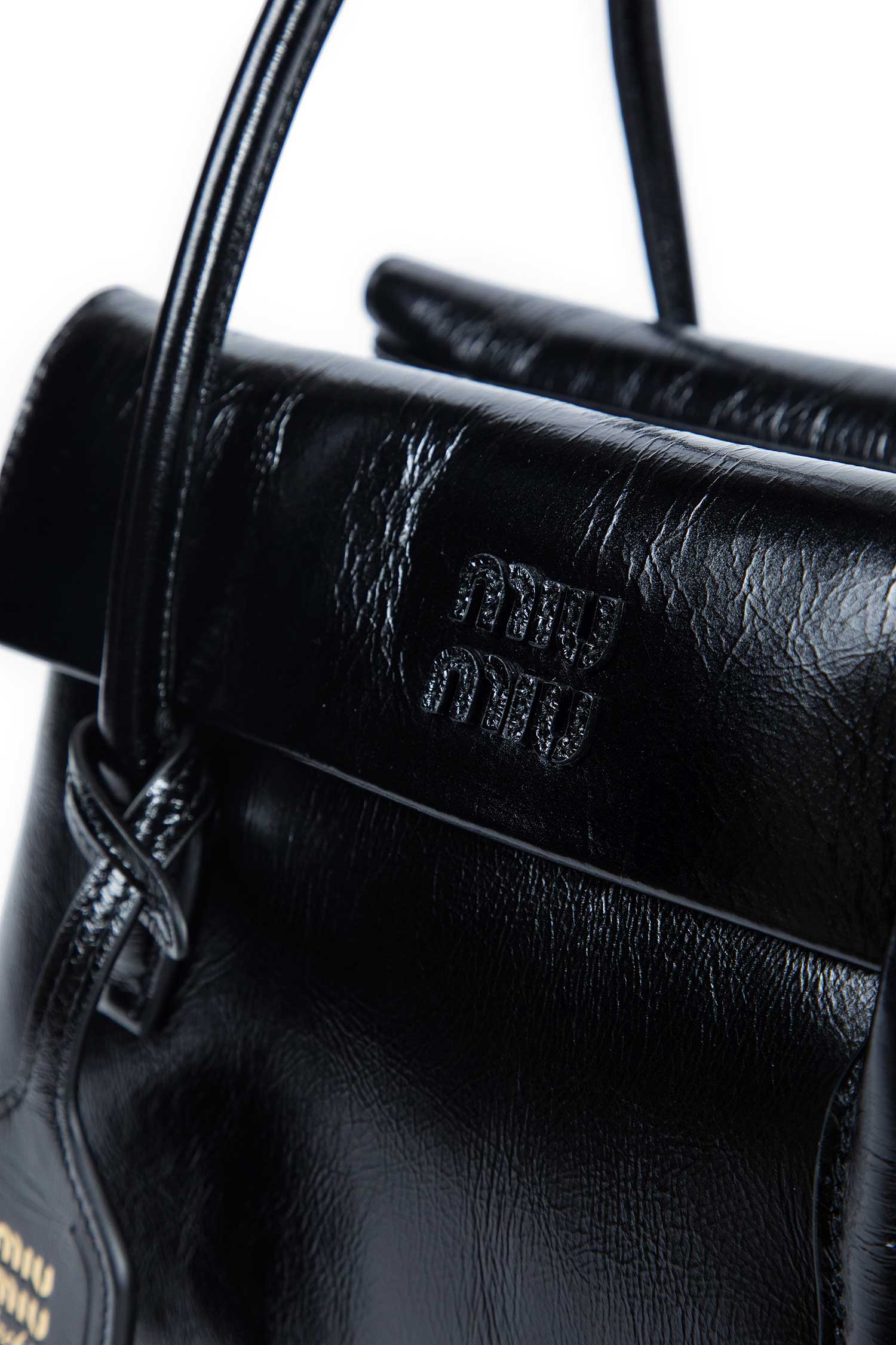 Solitaire Shiny leather Bag