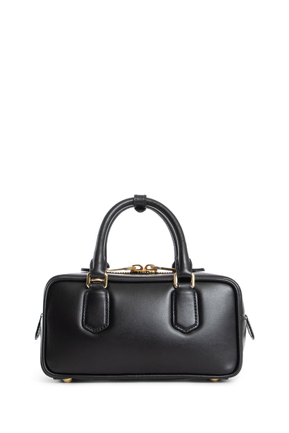 MIU MIU WOMAN BLACK TOP HANDLE BAGS