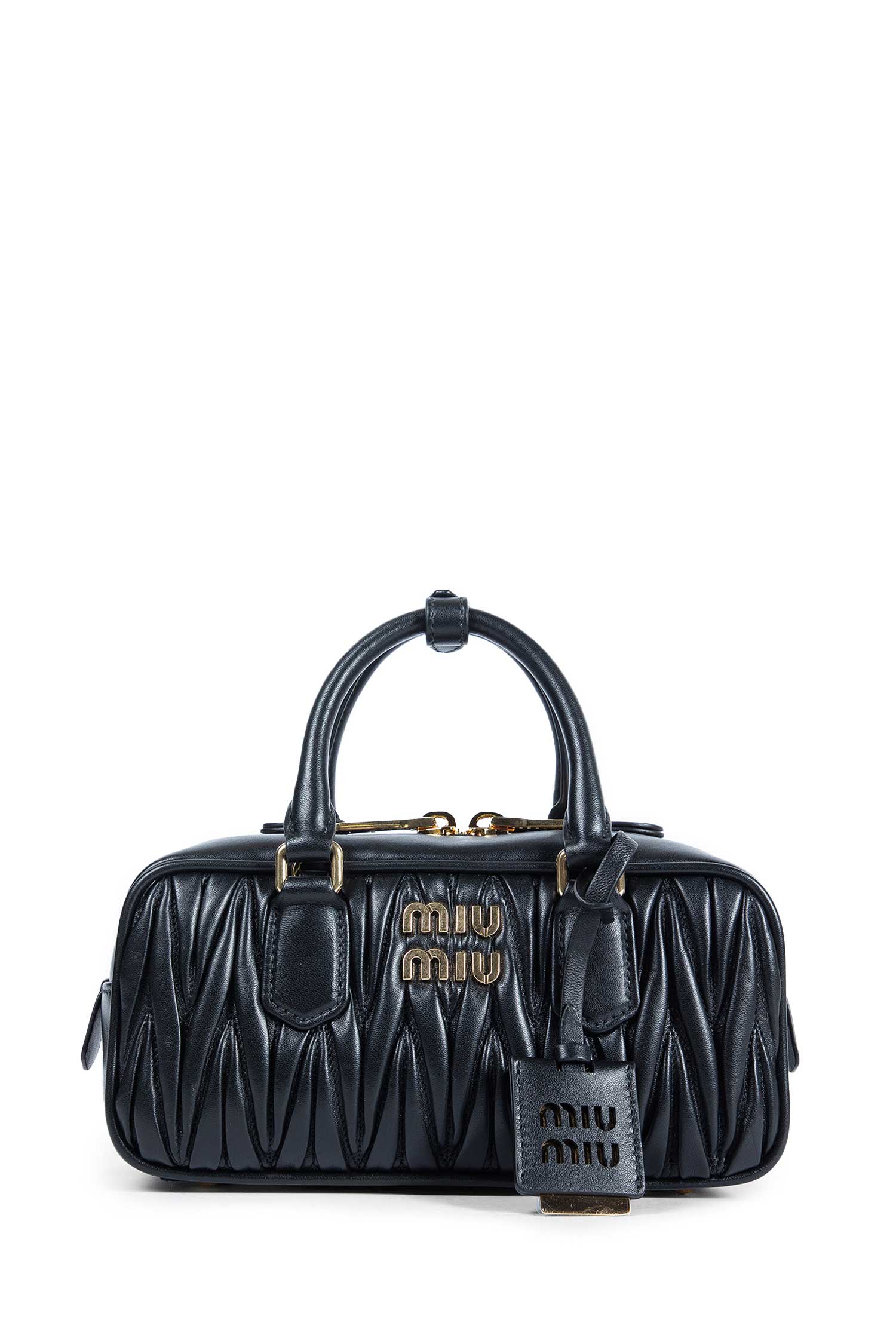 Arcadie matelassé nappa leather bag