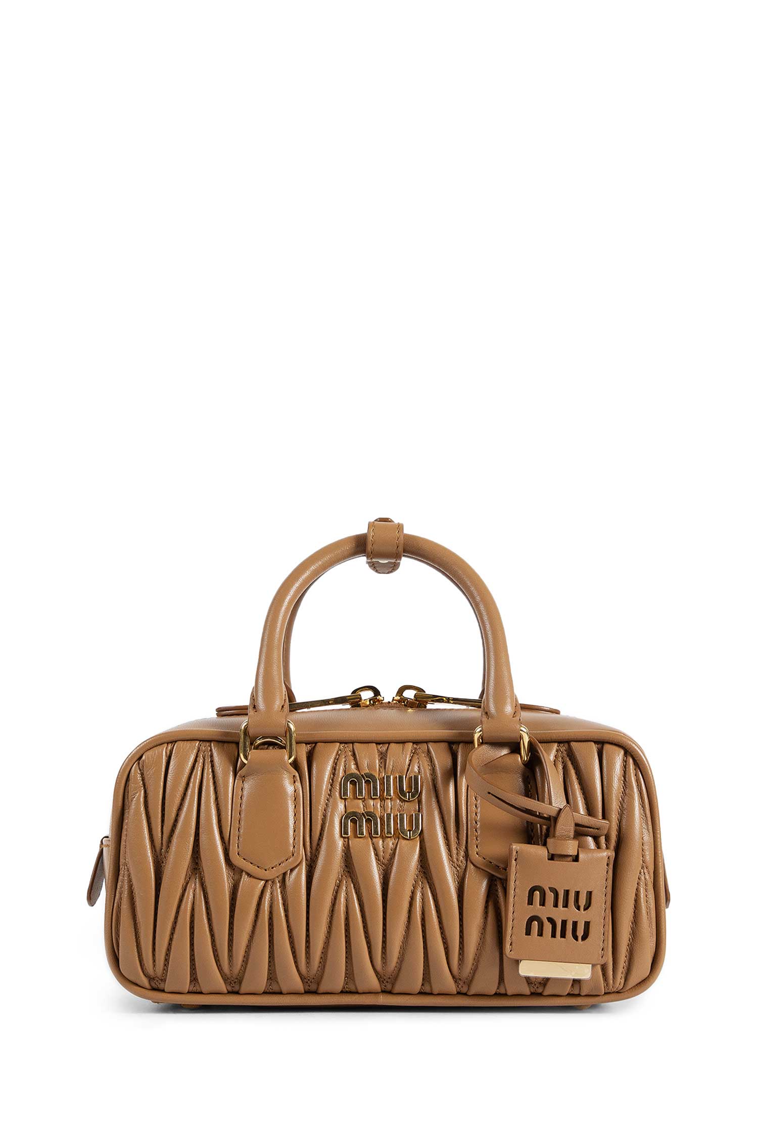 Arcadie matelassé nappa leather bag