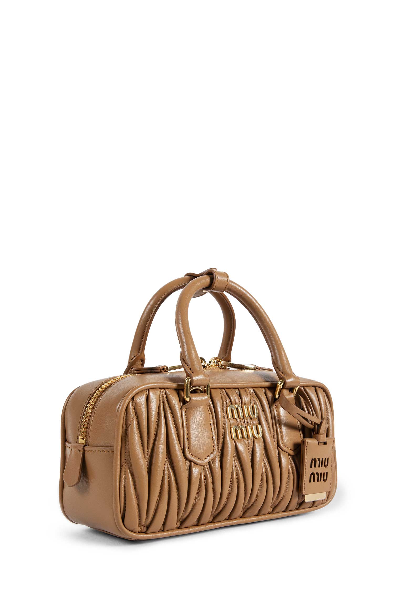 Arcadie matelassé nappa leather bag