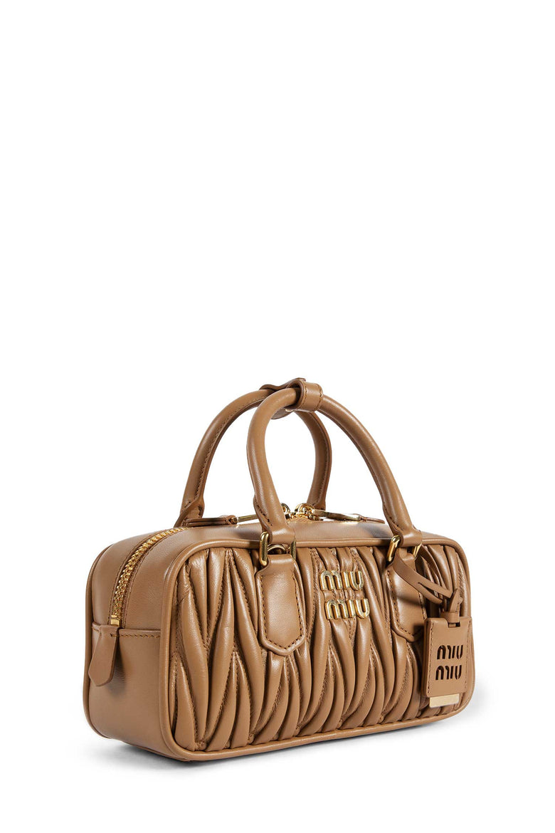 Arcadie matelassé nappa leather bag