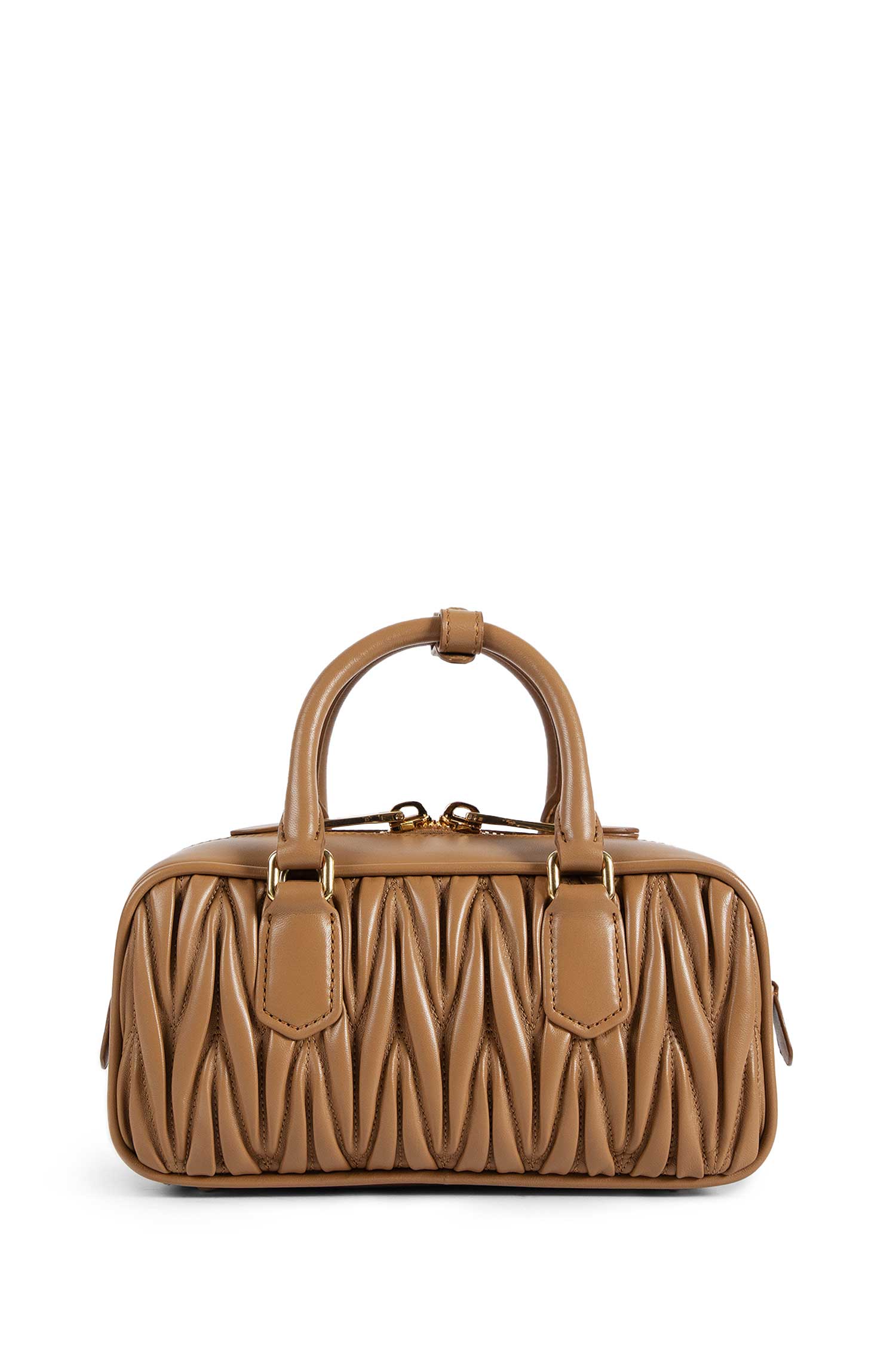 Arcadie matelassé nappa leather bag