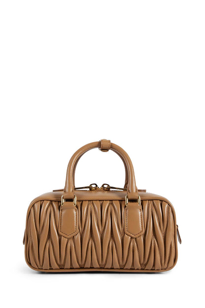 Arcadie matelassé nappa leather bag