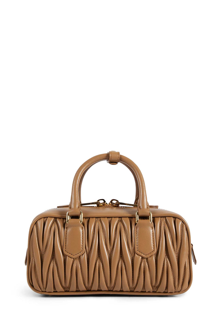 Arcadie matelassé nappa leather bag
