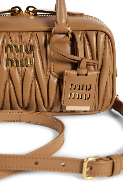 Arcadie matelassé nappa leather bag