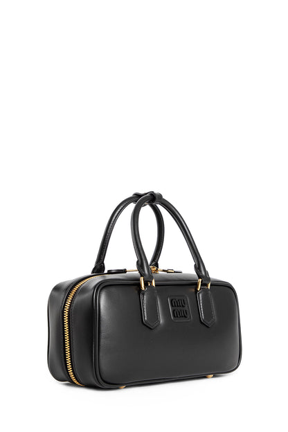 MIU MIU WOMAN BLACK TOP HANDLE BAGS