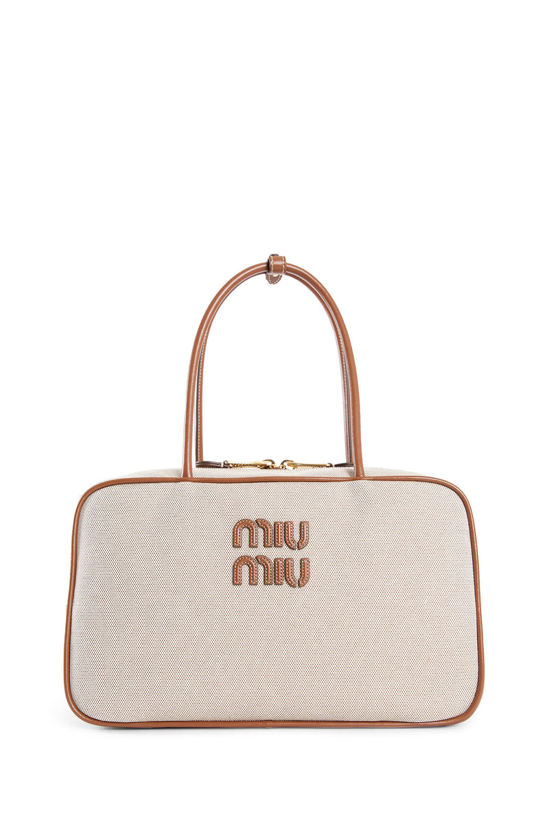 Beau canvas and leather bag