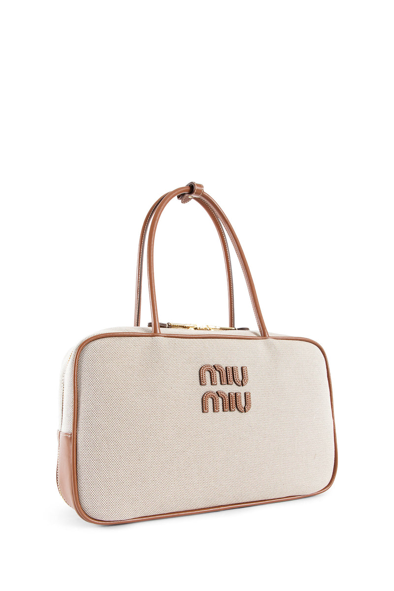 Beau canvas and leather bag