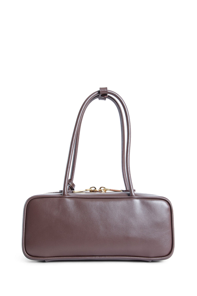 MIU MIU WOMAN BROWN TOP HANDLE BAGS