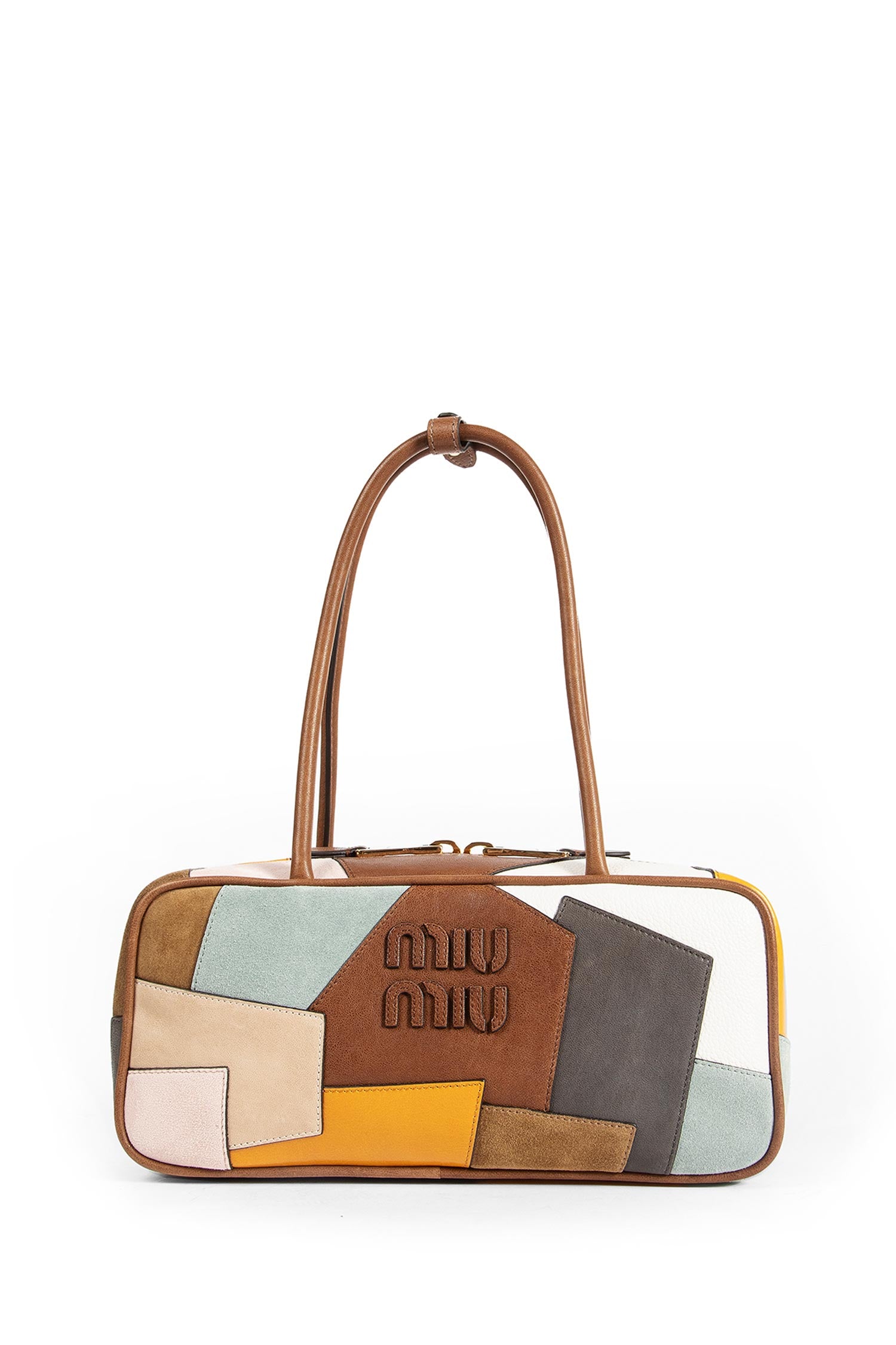 Beau Leather Patchwork Bag