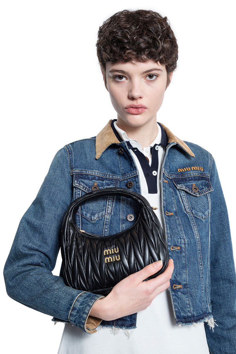 MIU MIU Hobo Wander Matelassé Hobo Bag woman
