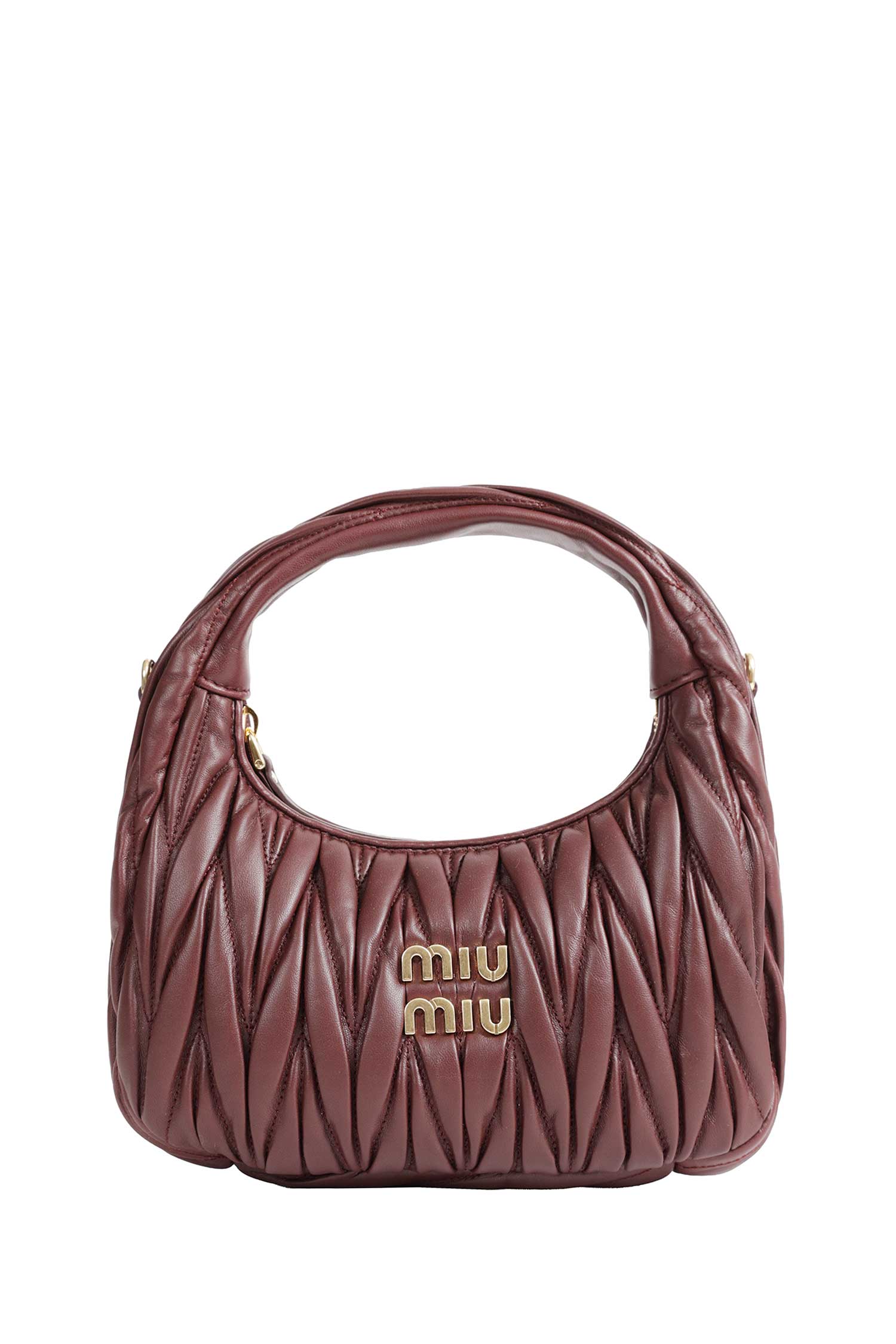 Wander Matelassé Nappa Leather Hobo Bag