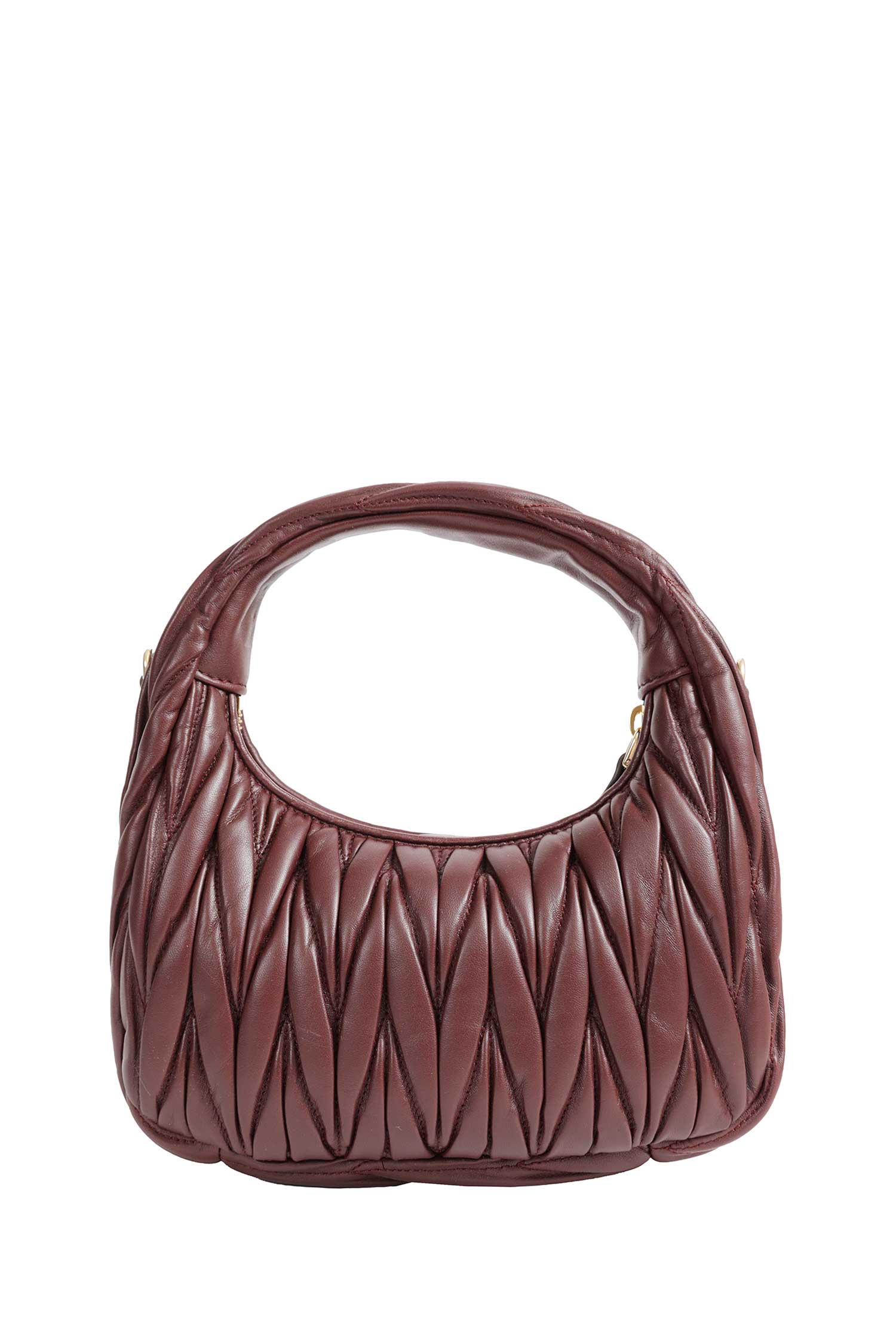 Wander Matelassé Nappa Leather Hobo Bag