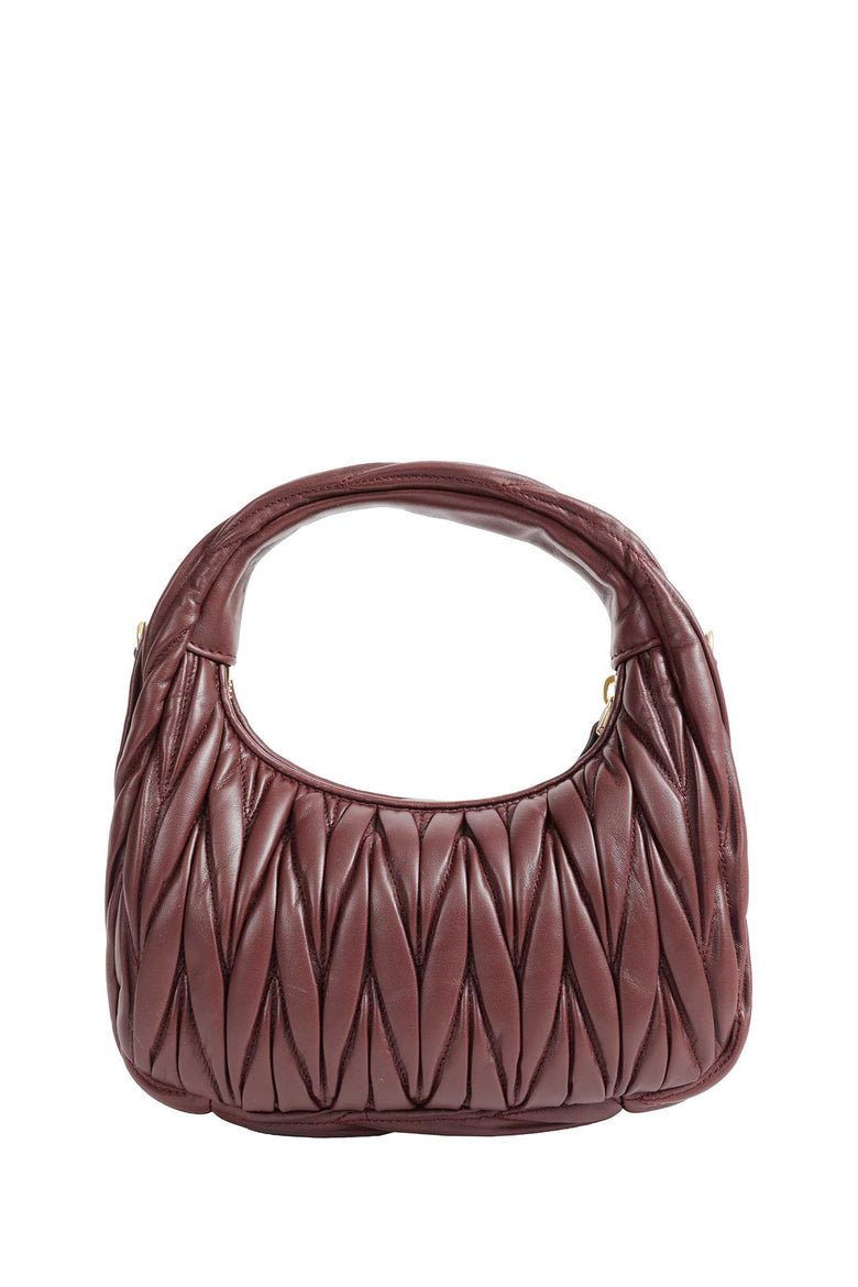 
              MIU MIU Wander Matelassé Nappa Leather Hobo Bag woman
            
