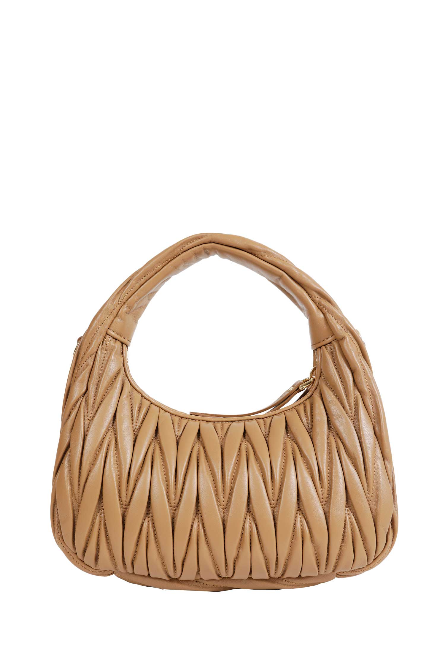 MIU MIU Wander Matelassé Hobo Bag woman