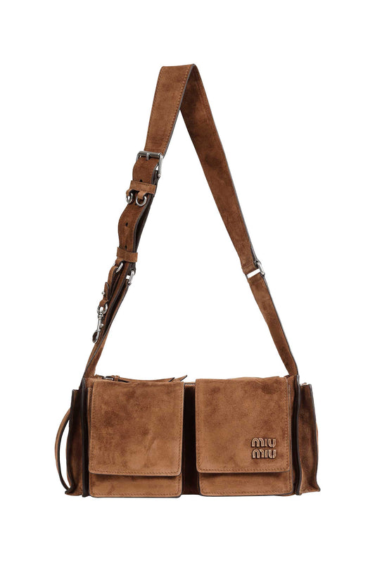 Utilitaire Suede Shoulder Bag