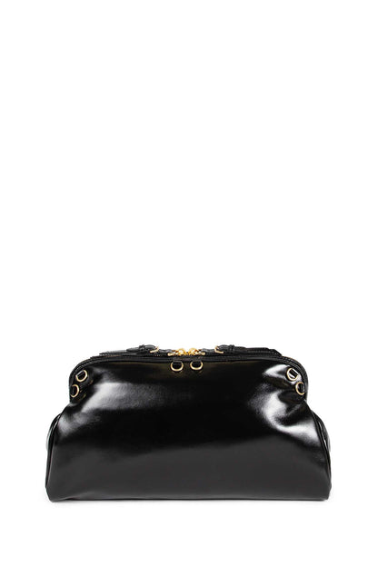MIU MIU WOMAN BLACK CLUTCHES & POUCHES