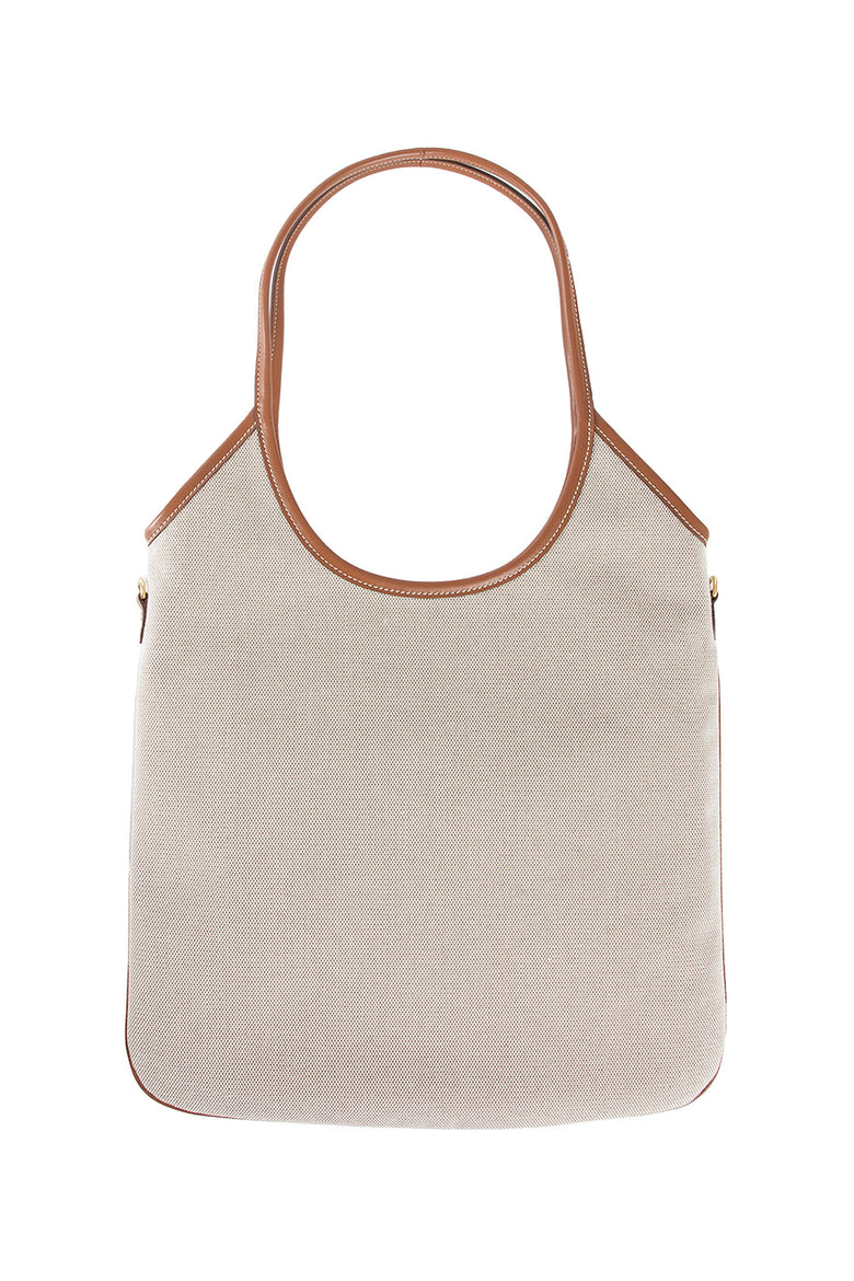 MIU MIU WOMAN BEIGE TOTE BAGS