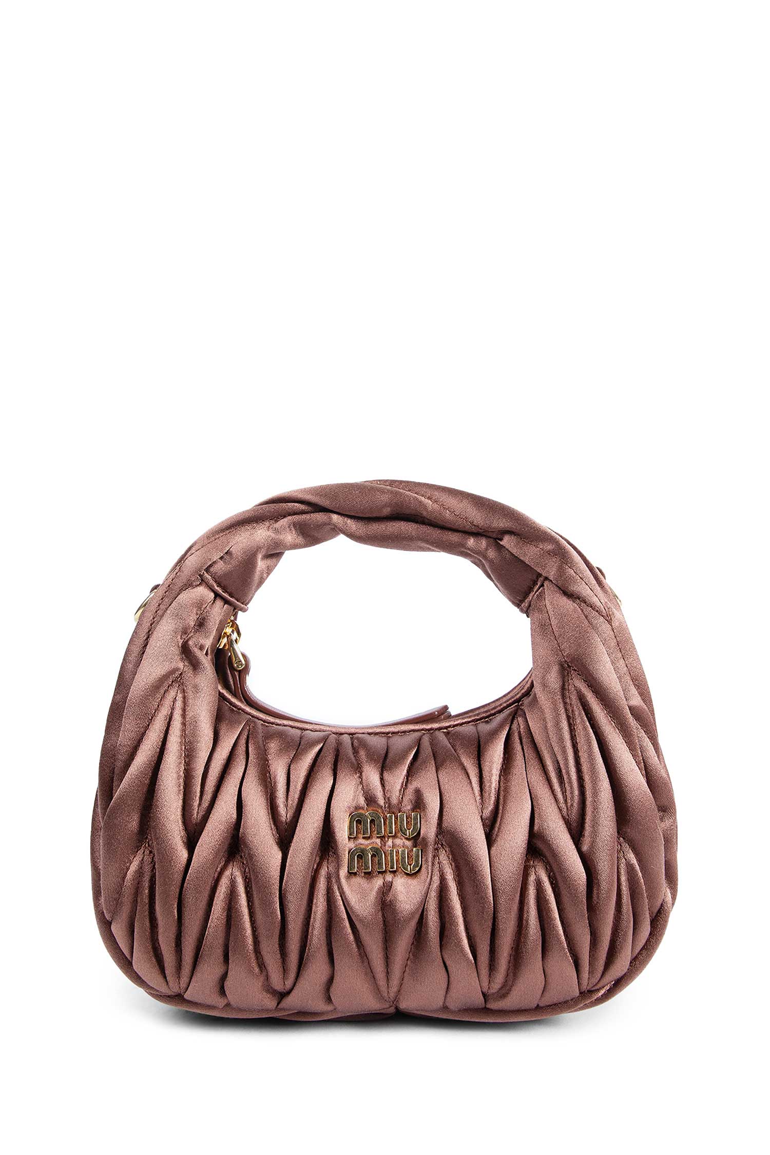 Wander Matelassé Satin Mini Bag