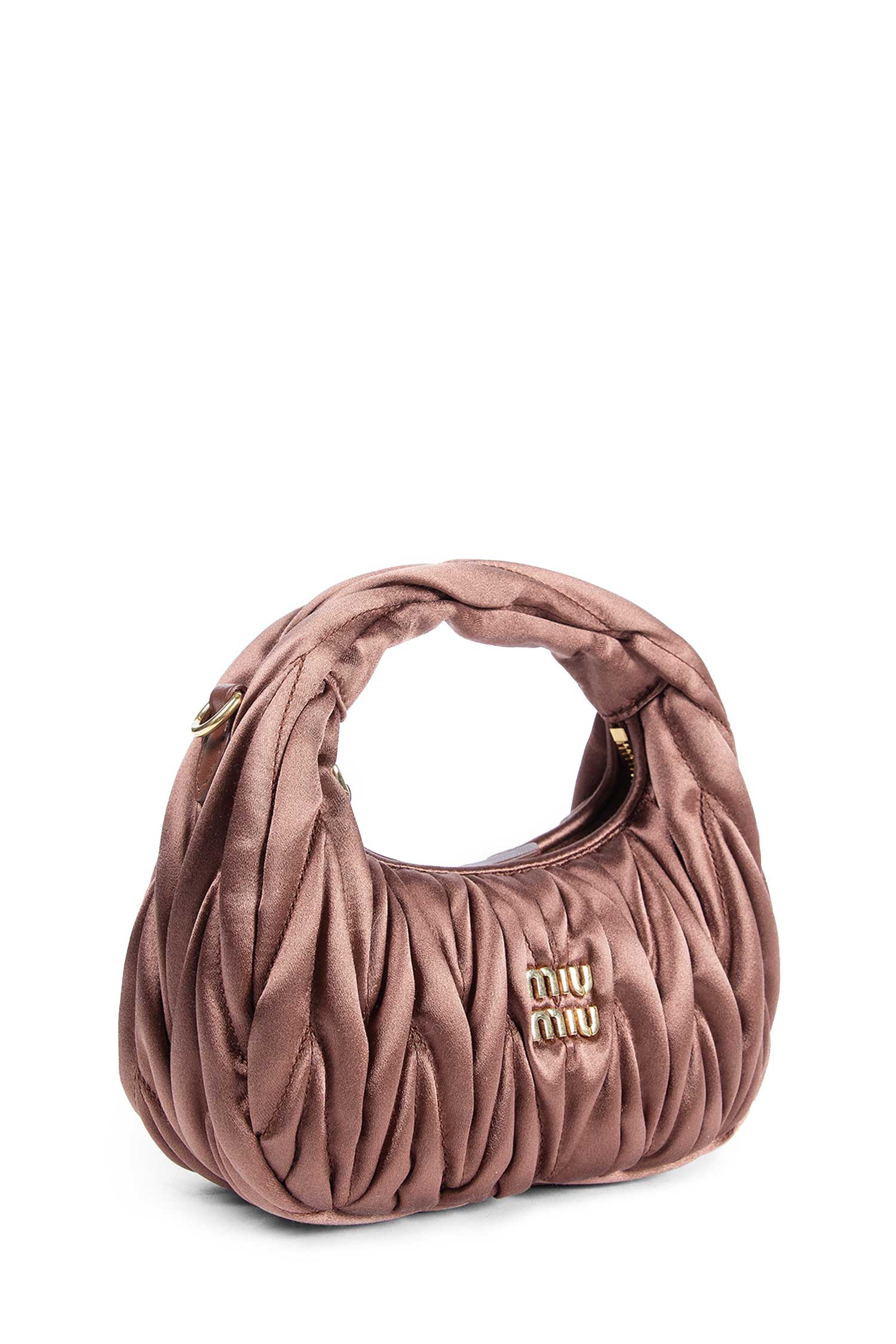 Wander Matelassé Satin Mini Bag