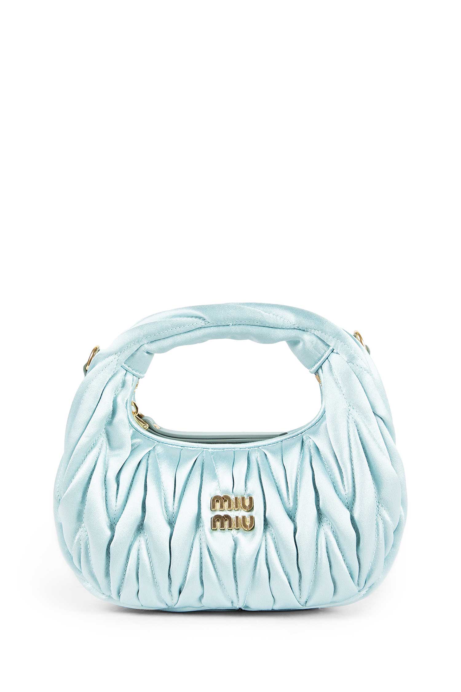 Wander Matelassé Satin Mini Bag