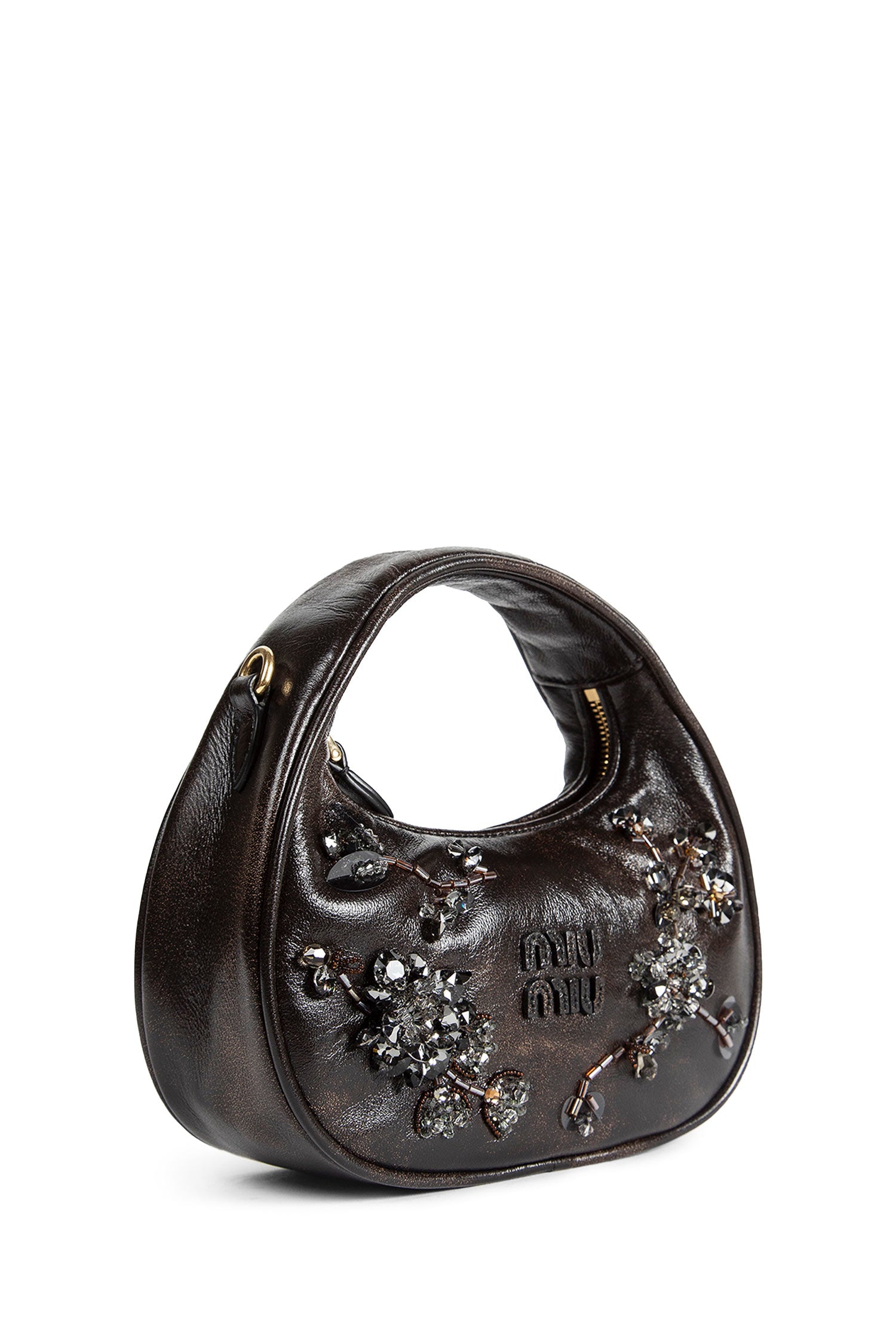 Wander Embroidered Mini Bag