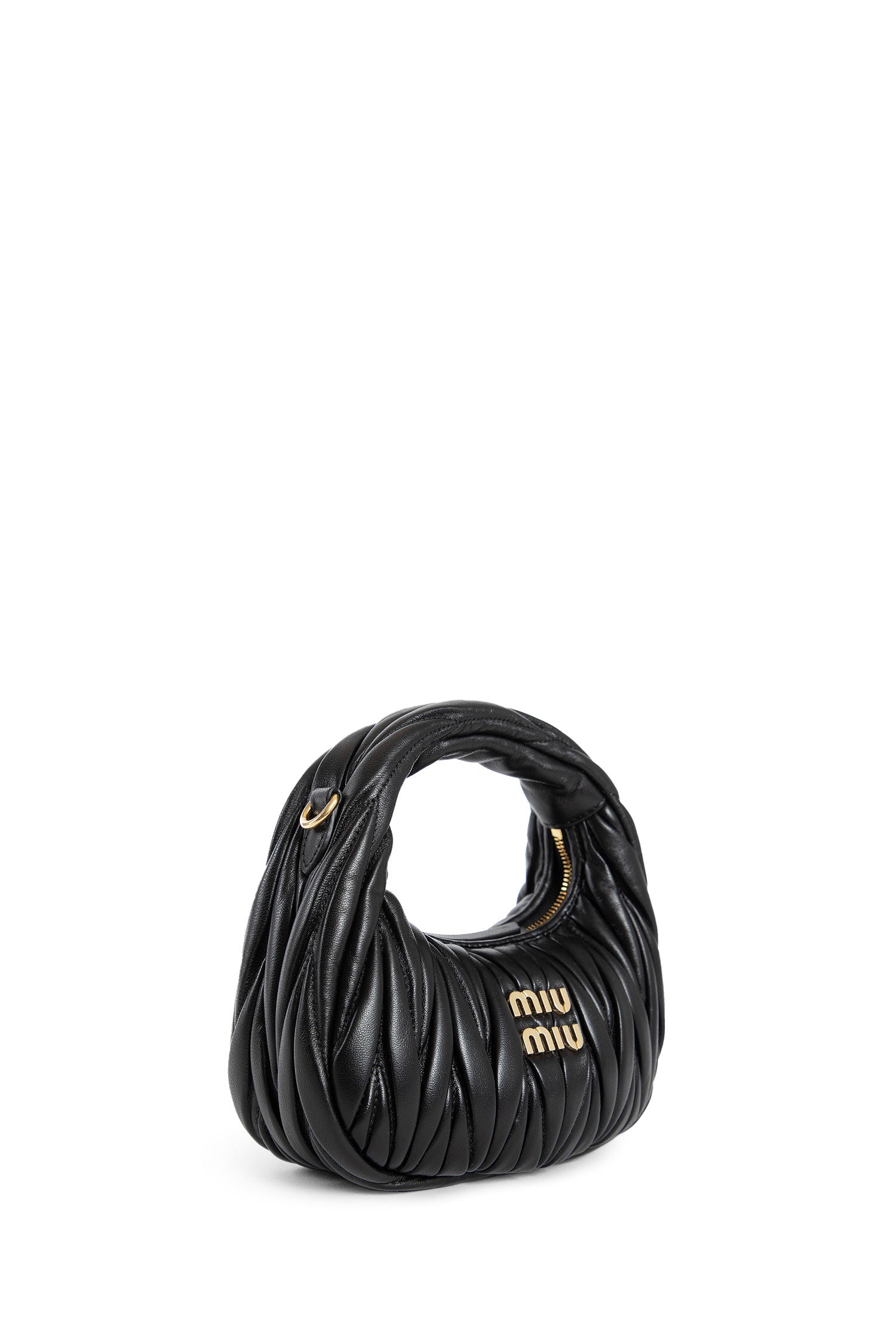 MIU MIU WOMAN BLACK MINI BAGS