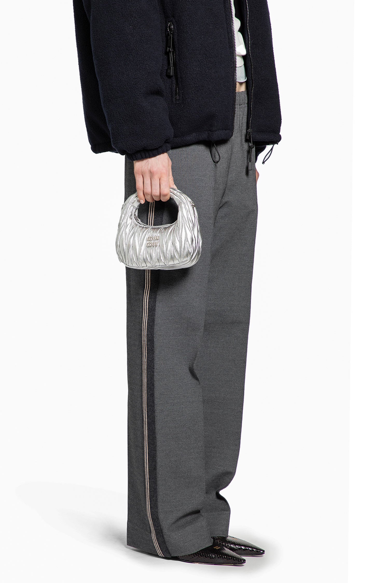 Wander Matelassé Hobo Mini Bag