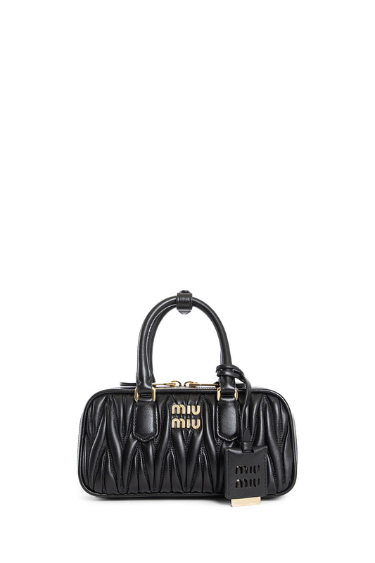 MIU MIU WOMAN BLACK MINI BAGS