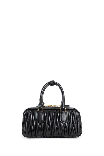 MIU MIU WOMAN BLACK MINI BAGS