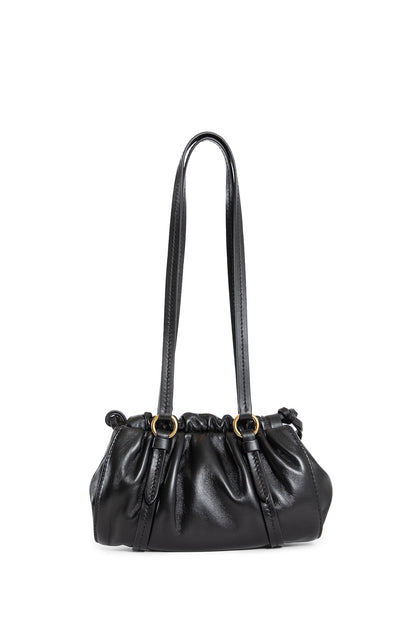 MIU MIU WOMAN BLACK SHOULDER BAGS