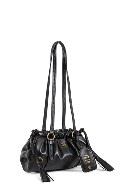 MIU MIU WOMAN BLACK MINI BAGS