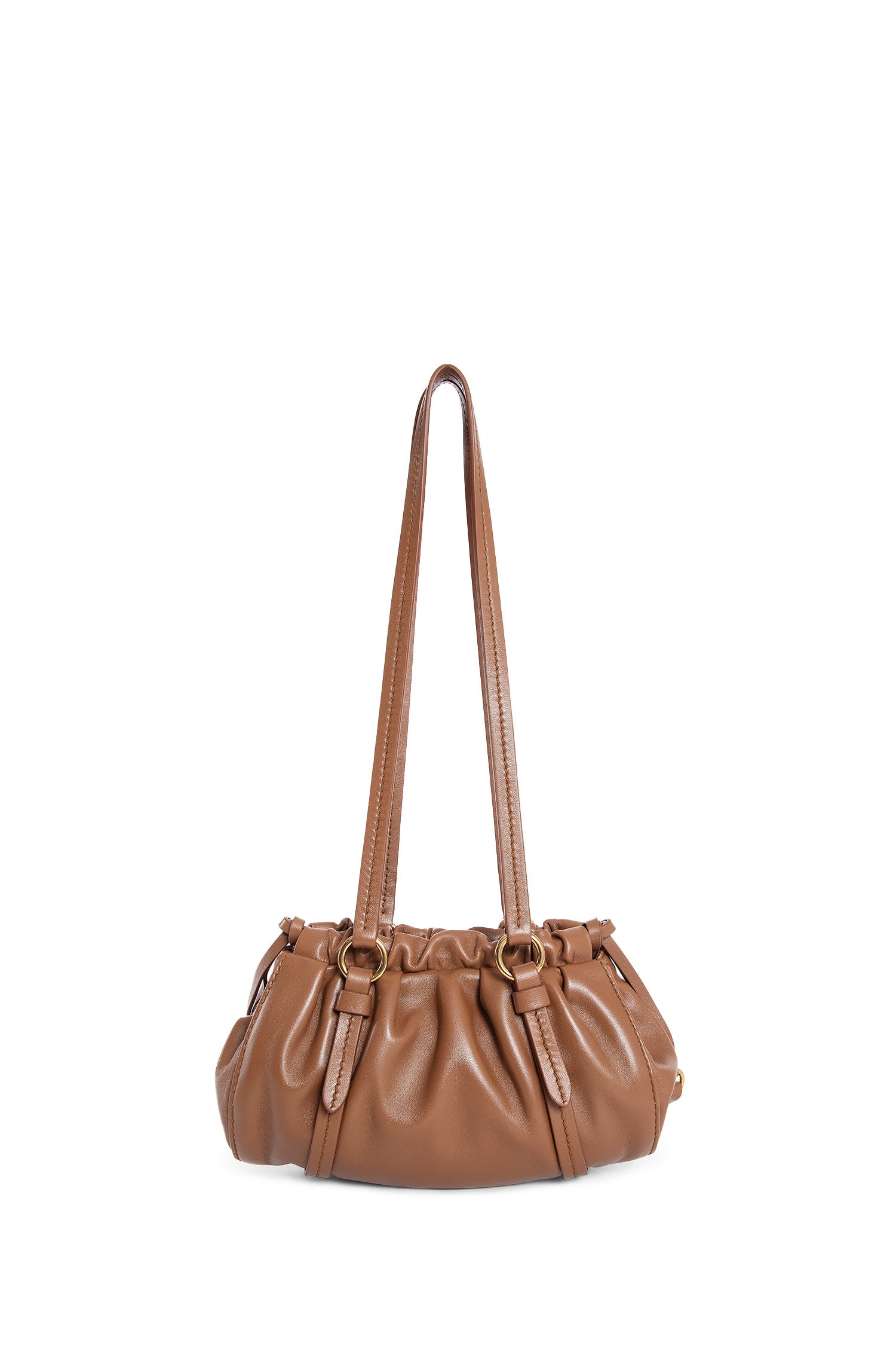 MIU MIU WOMAN BROWN MINI BAGS