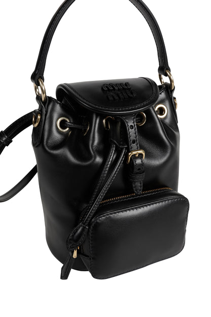 Mini Logo Buckle Backpack