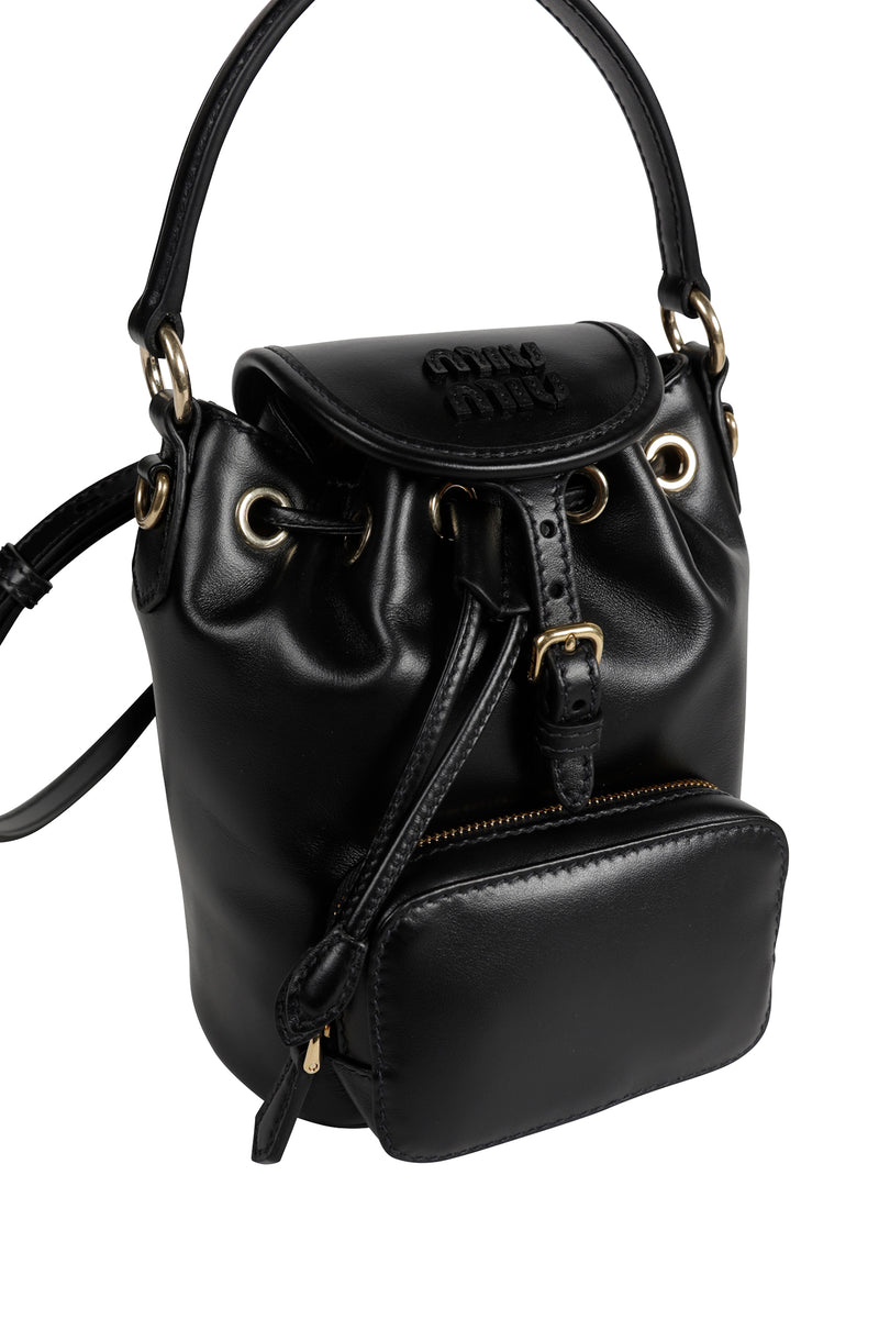 Mini Logo Buckle Backpack