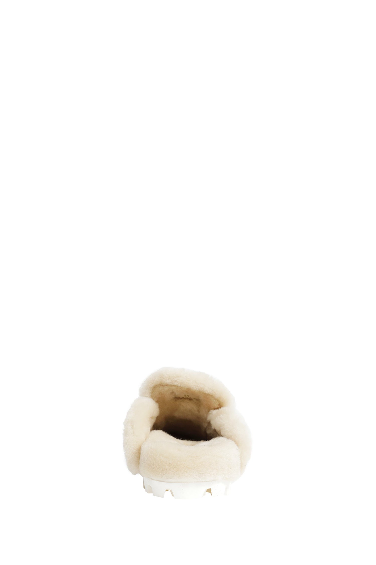 MIU MIU Shearling-lined Suede Mules woman