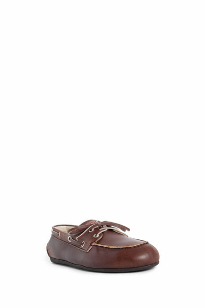 MIU MIU WOMAN BROWN FLATS - Antonioli.eu