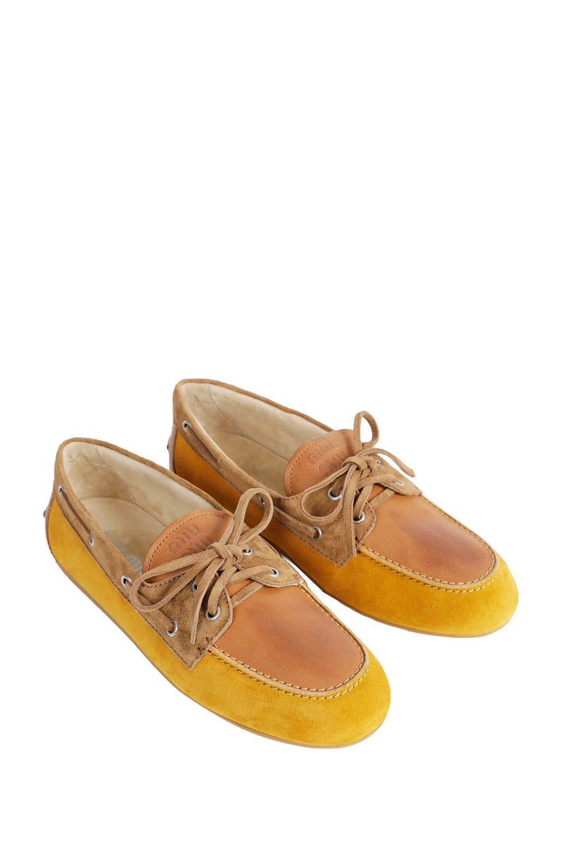 MIU MIU Boat Shoes woman