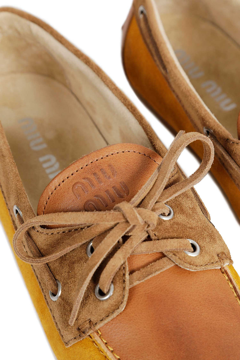 MIU MIU Boat Shoes woman