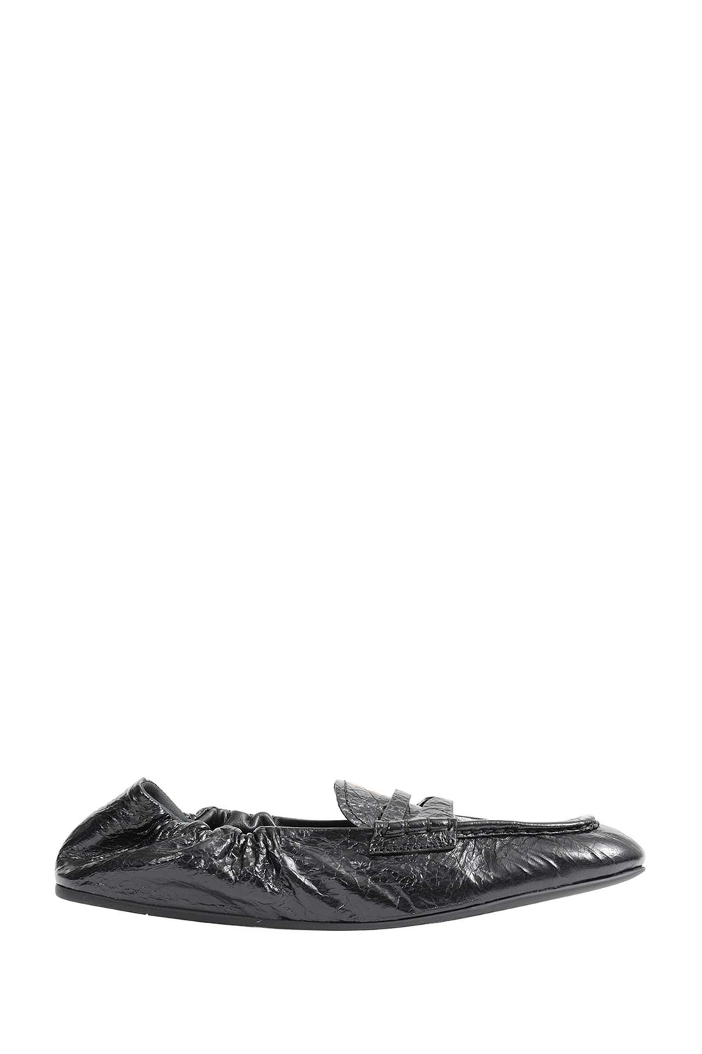 MIU MIU Ruches Nappa Leather Loafers woman