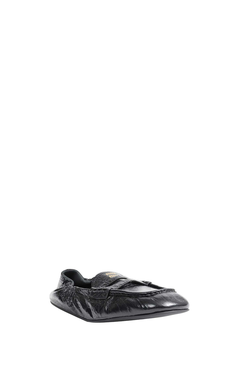 MIU MIU Ruches Nappa Leather Loafers woman