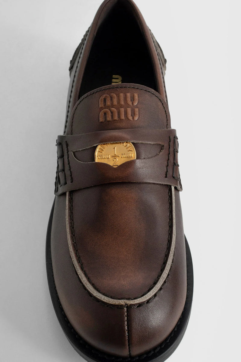 MIU MIU Penny Loafers woman