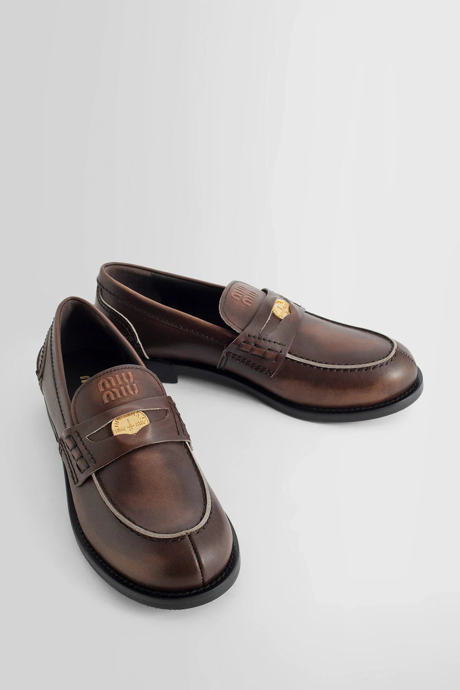 MIU MIU Penny Loafers woman