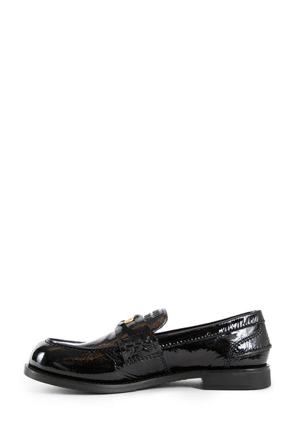 MIU MIU WOMAN BLACK FLATS