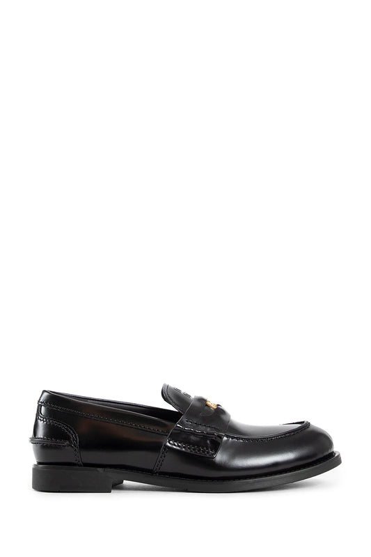 Brushed leather penny loafers - Antonioli.eu