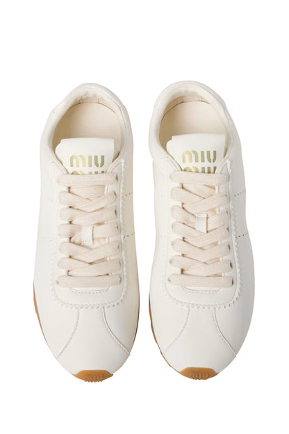 Plume Leather Sneakers